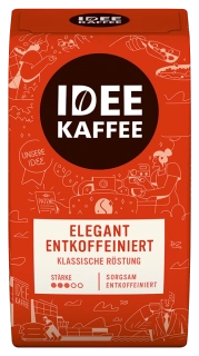 IDEE KAFFEE - 500g - mletá, bez kofeinu